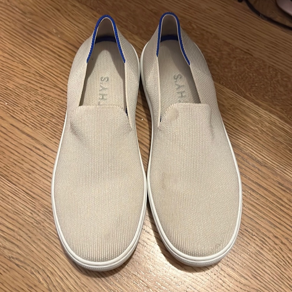 Rothy’s slip on sneakers size 7 sand- only worn once